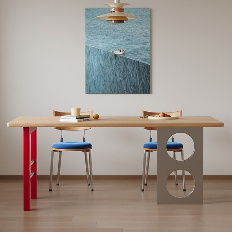 Bureau multifonctionnel Modern Art Design, H 29,52 po x l 78,74 po x P 31,49 po