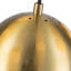 Lustre 7 lumières en verre décalé - douilles E12 pivotantes à 90 °, réglable de 35 à 90 po, structure dorée, 27,4 po de largeur - luminaire de salle à manger moderne