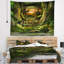 Tapisserie tunnel paradise green landscape-28509674