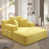 Velours côtelé jaune