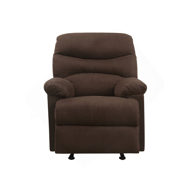 Arcadia Chocolate Microfiber Motion Recliner