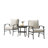 Nickita 3 Pieces Set Metal Outdoor Patio Furniture Chairs Set with Cushions and End table-1681930981