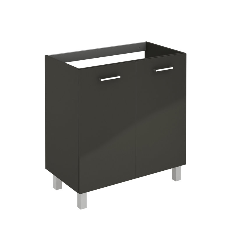 Logic 31.5'' Single Bathroom Vanity Base Only, Anthracite