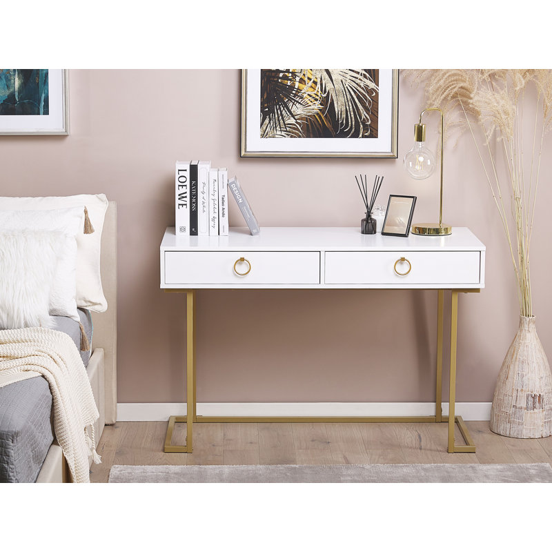 Karlie 115cm Console Table, White