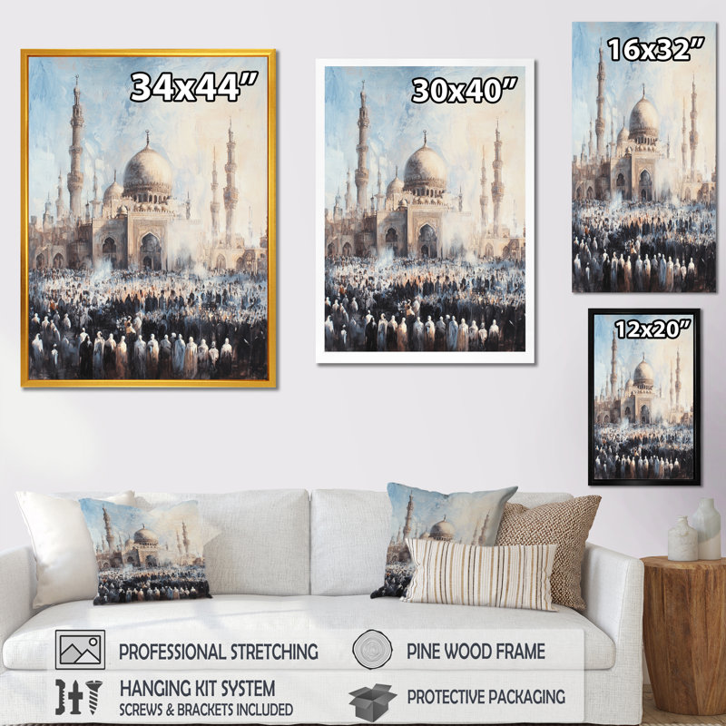 «Prayer Time», Égypte, II, H 40 po x l 30 po, Wrapped Canvas, Ne s’applique pas