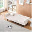 Canapé en lin simple de style simple, idéal pour s'asseoir dans le salon et la chambre à coucher
