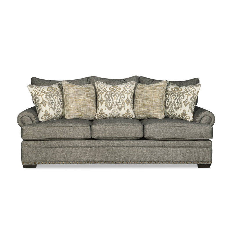Upholstered 100'' Sofa, Drusky 07