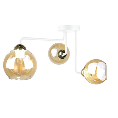 Glass Flush Mount