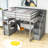 Kids Loft Bed with Drawers-1867887326-1867887297