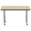 Table rectangulaire d'activité rectangulaire avec pieds réglables-49447499-99105923-124943179