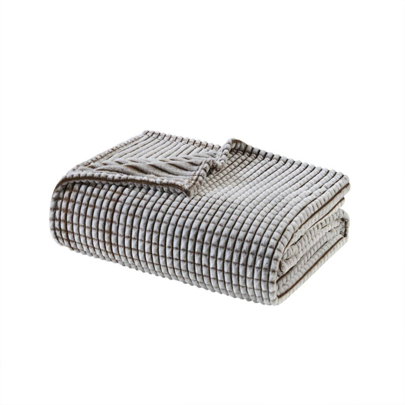1 couverture pour lit simple brun PCS, Lit simple, Brun