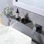 Robinet de baignoire mural 2 robinets de baignoire cascade avec robinets de baignoire modernes à poignée simple en acier inoxydable avec valve-114219261