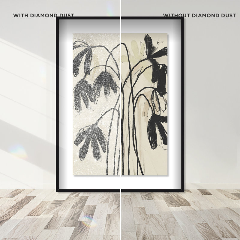 Tree Abstract Studio Print by Oliver Gal, 31.5"H x 21.5"W, Black Shadowbox