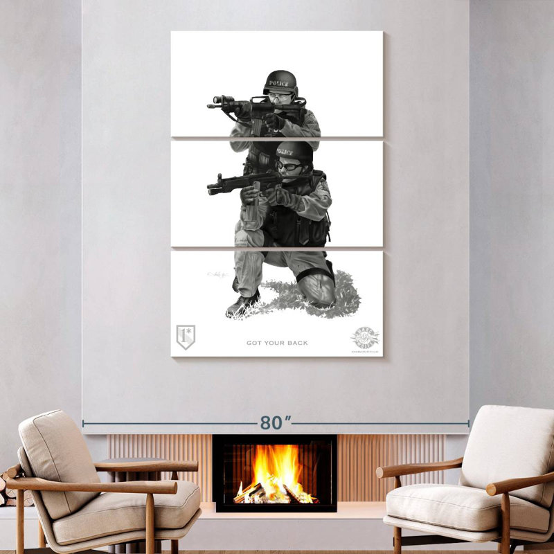 Got Your Back, 74" H x 48" W
