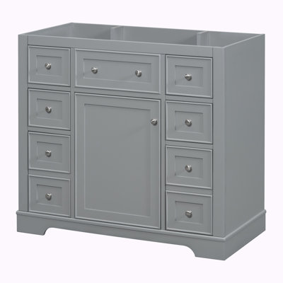 35.60'' Single Bathroom Vanity Base Only