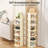 Vertical Shoe Rack: 8 Tiers Stackable Shoe Rack
