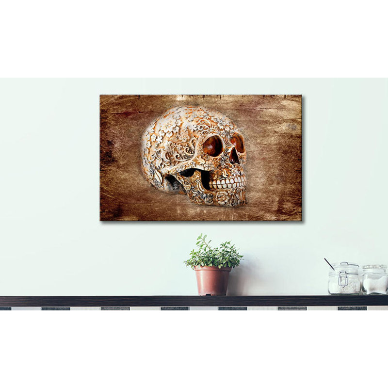 Laughing Death - Wrapped Canvas Print, 80cm H x 100cm W, 100% cotton canvas