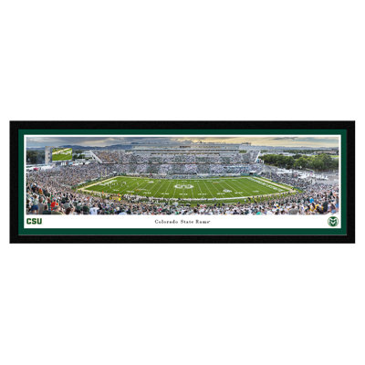 Football américain de l'Université d'État du Colorado - Tapis simple, cadre au choix