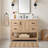 Marissa 42" Freestanding Single Bathroom Vanity with Engineered Stone Top-781182988