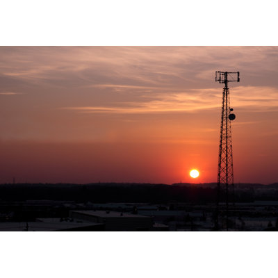 Cell Phone Tower - Wrapped Canvas Print
