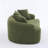 Chenille Fabric Boneless Curved Loveseat Sofa,No-Assembly Require-650207132