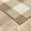 Lyle Plaid Tan/Ivory Area Rug-1148239713