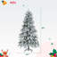 Arbre de Noël pré-éclairé enneigé-1173124214