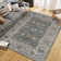 Washable Area Rugs for Living Room Stain Resistant Carpet Bedroom Vintage Rugs Non Slip Low Pile Rug Home Office