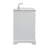 Pardue 60'' Single Bathroom Vanity with Marble Top-1356145375