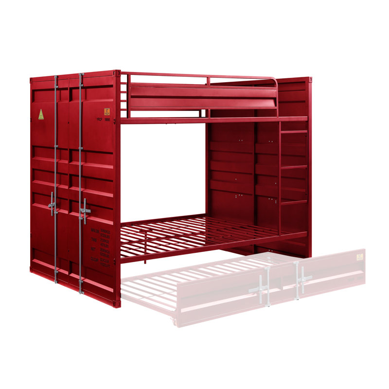 Jurida Kids Bunk Bed, Full, White