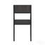 Chaise de bureau avec structure en métal, noire