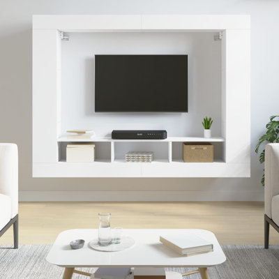 Marisabel TV Cabinet 152x22x113 cm Engineered Wood