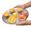 Plateaux à pizza ronds en acier inoxydable