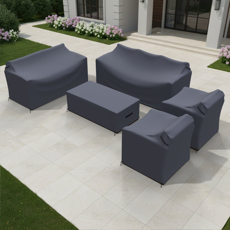 Arlington Wicker Outdoor Conversation Set Group Seating Patio Furniture Covers