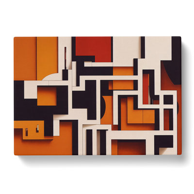 Magnetic Modern Abstract - Wrapped Canvas