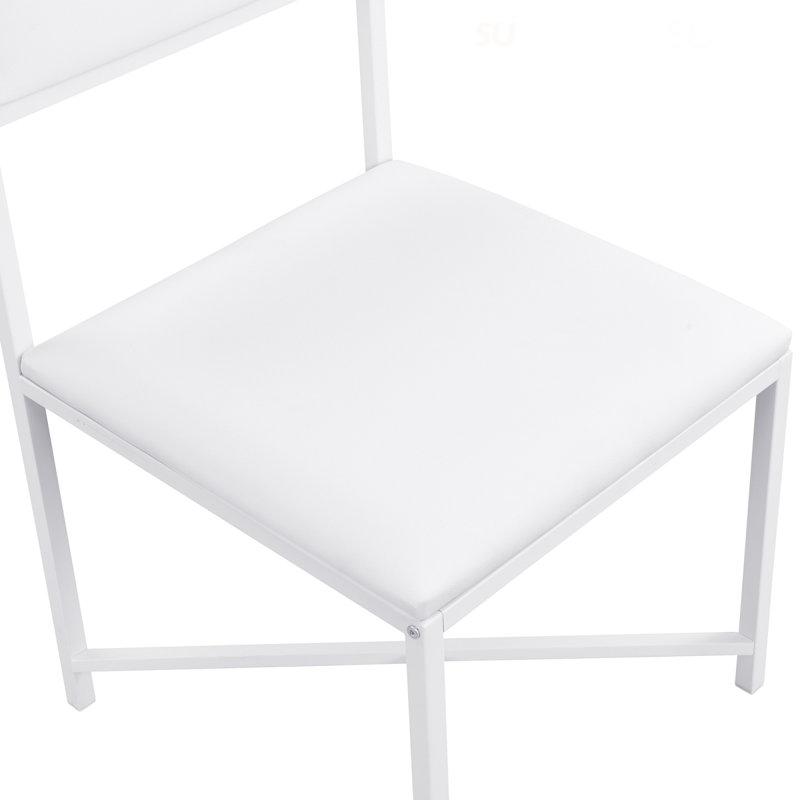 Ensemble de table et de chaises de salle à manger extensibles, compacts et modernes avec rangement, idéal pour les petits espaces et polyvalent.