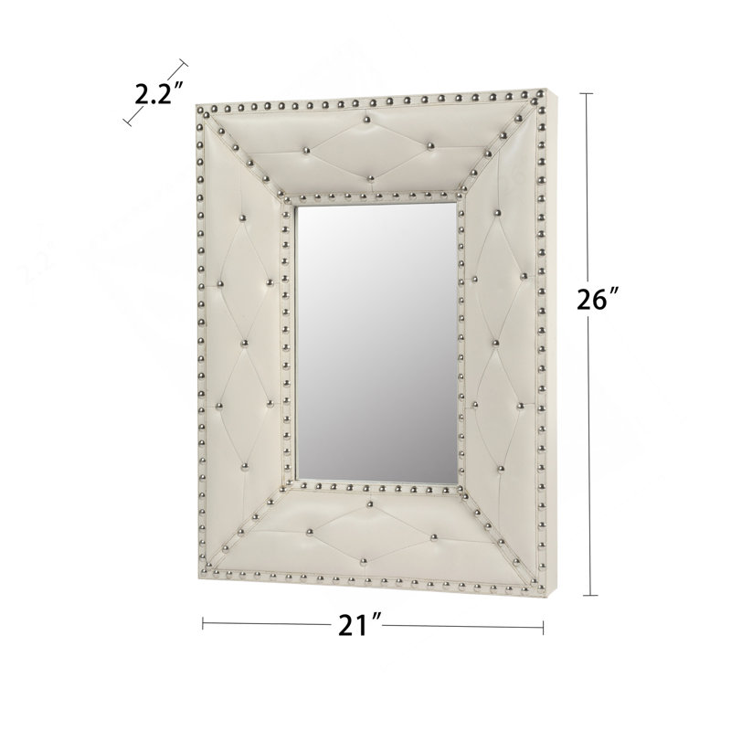 Miroir mural blanc BLANC