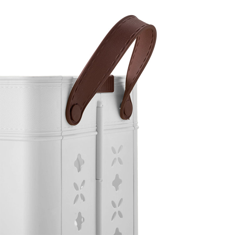 Laundry Hamper, White
