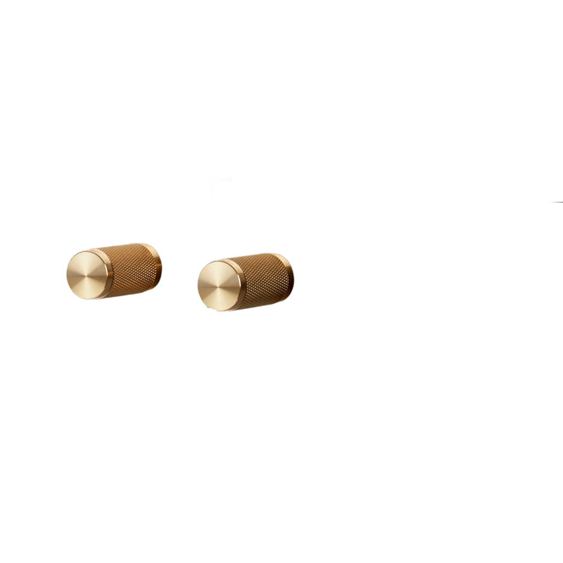 Cylindrical Knob, Brass