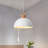 Karinne 1 - Light 11.81" Modern Single Metal Dome Pendant with Plug-In Switch for Kitchen Island Dining Room Entryway-448552566