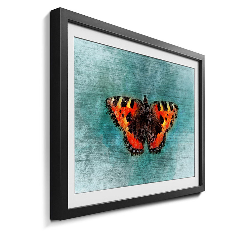 Streetart Airily - Single Picture Frame Print, 64cm H x 84cm W x 2.2cm D