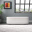 Banc de rangement rembourré Delray-1835861737