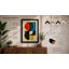Divided Geometry Geometric - Framed Print-1549658874-1549658865