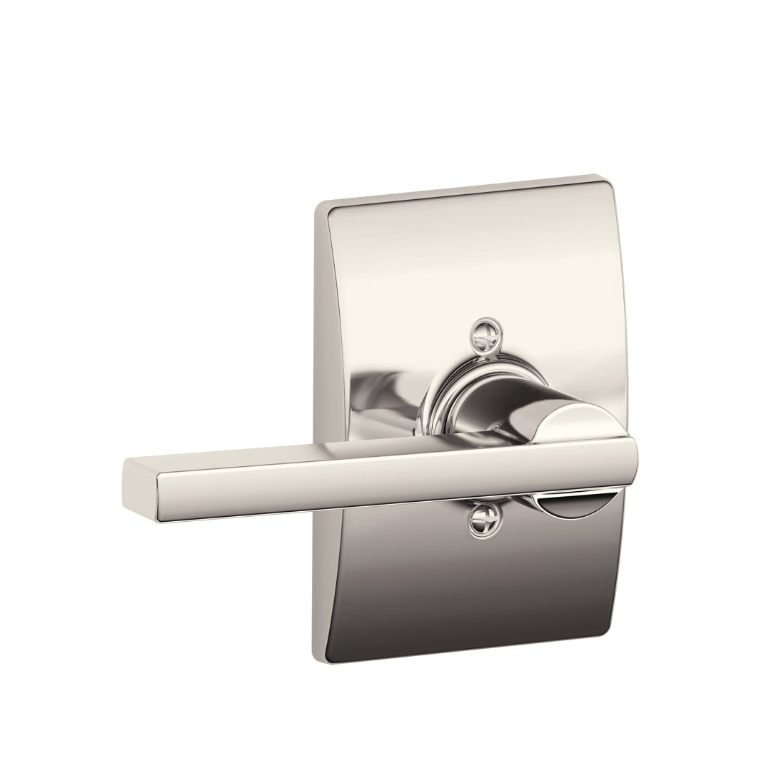 Latitude Door Lever with Centrury Rosette Schlage 