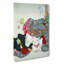 Playing With The Cat by Tsukioka Yoshitoshi - Wrapped Canvas-55325122