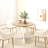 Expandable Oval Dining Table, 59X43 Inch For Kitchen, Removable Leaf, Solid Base, White Table , With Material, Finish