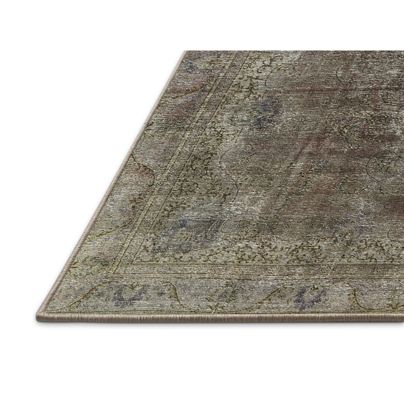 Tapis oriental gris Howse, Rectangle 5 pi x 7 pi
