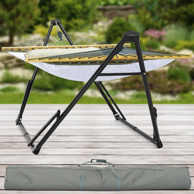 Razane Spreader Bar Hammock with Stand