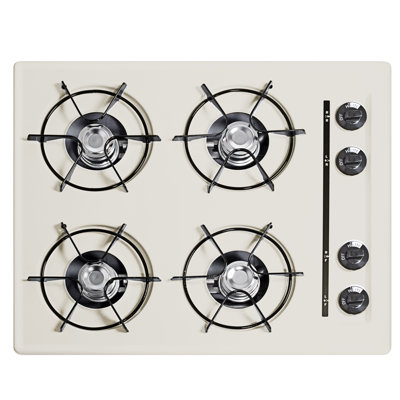 Summit Appliance Battery Ignition 24" Gas 4 Burner Cooktop