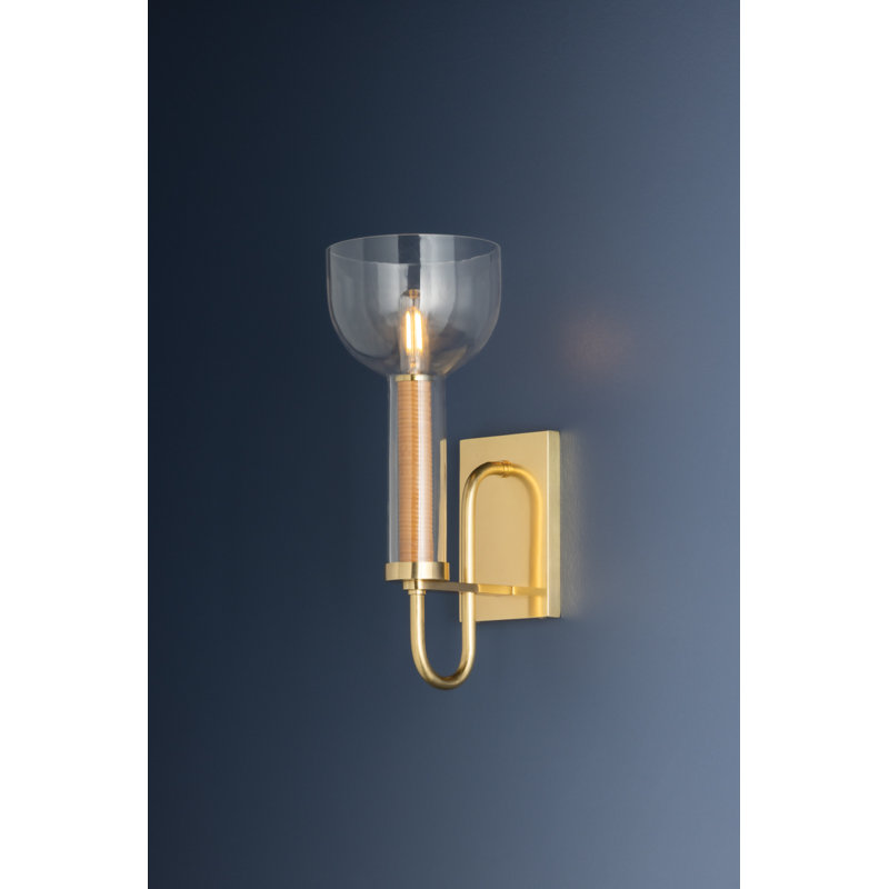 Narrowsburg Wall Sconce in Aged Brass